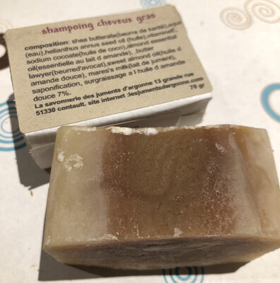 Shampoing solide / cheveux gras