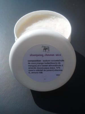 Shampoing solide / cheveux secs