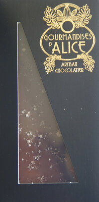 Tablette noir 70% fleur de sel vanil
