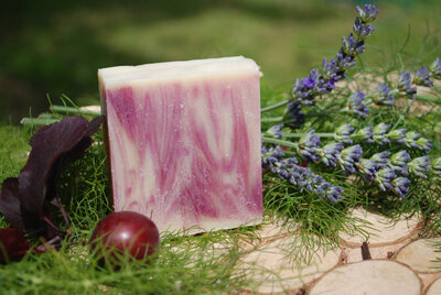 Savon surgras prune & lavandin