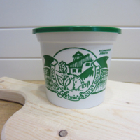 Crème au lait cru entier