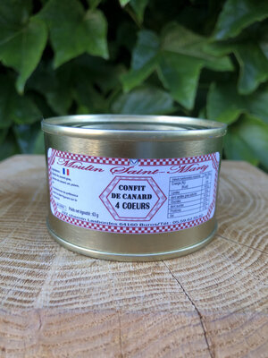 Confit de canard 4 coeurs