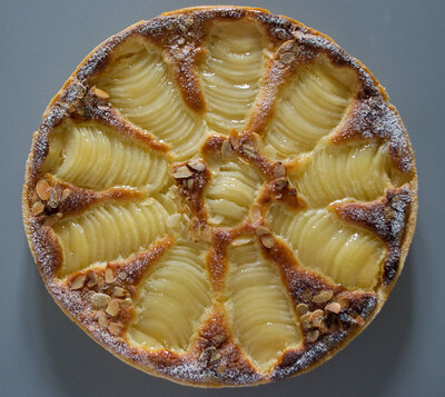 Tarte amandine poires