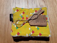 5 lingettes démaquillantes jaunes