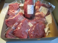 Caissette de boeuf  5 kg avec saucisses