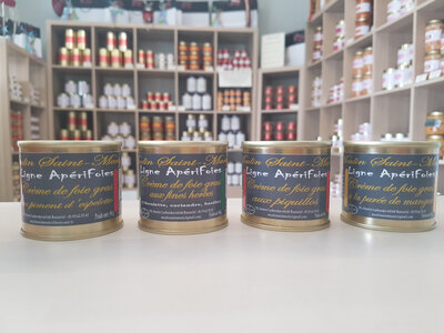 Crème de foie gras aux piquillos