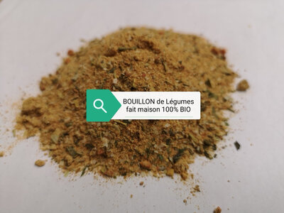 Bouillon de légumes 100% bio
