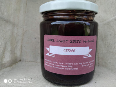 Confiture cerise