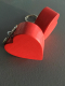 Porte-clés cœur rouge - image 3