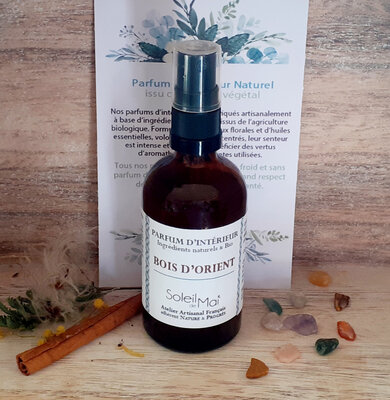 Parfum d'ambiance patchouli épicé