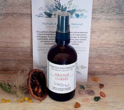 Parfum d'ambiance orange corsée