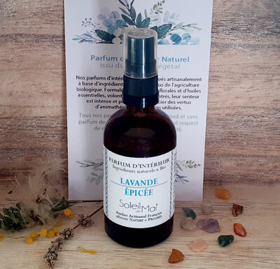 Parfum d'ambiance lavande épicée