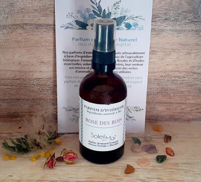 Parfum d'ambiance bois des rose