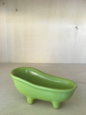 Porte-savon baignoire vert