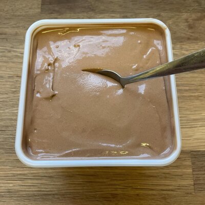 Glace au chocolat