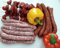 Barbecue brochettes boeuf