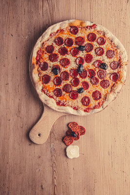Pizza chorizo