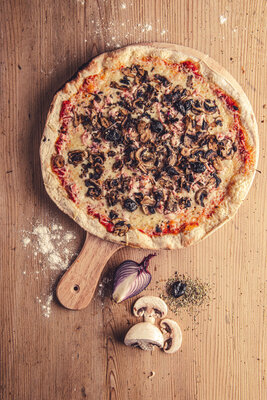 Pizza forestière
