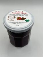 Confiture de framboises & chocolat