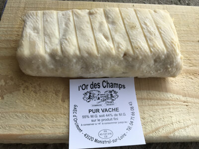 Brique de vache demi sec