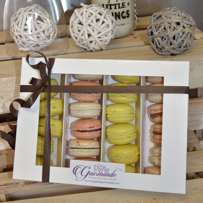 Boîte de 24 macarons