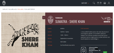 Cafe  shere khan moulu  ( indonésie )