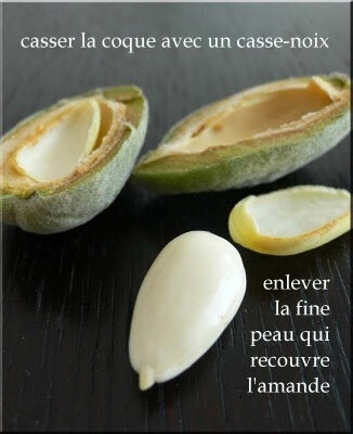 Amandes fraiches