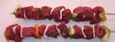 Brochettes boeuf