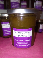 Confitures de reine claude au safran