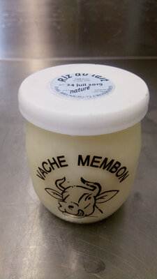 Riz au lait nature