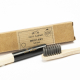 Brosse à dent adulte noire médium en bambou - image 3