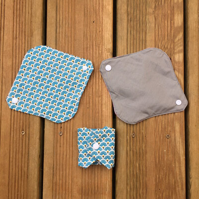 Protège slip lavable coloris aléatoire