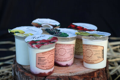 Yaourt de brebis / panachage fruits