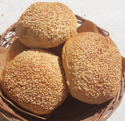 Pain burger -lot de 5-