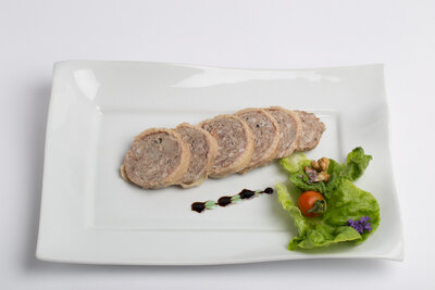 Conserve : cou de canard farci