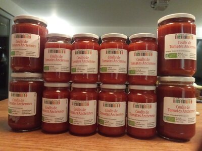 Coulis de tomates anciennes - 750ml