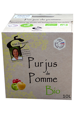 Jus de pomme bio bib 10l