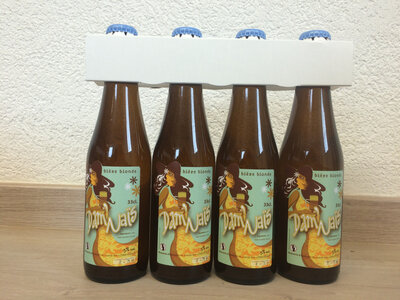 Coffret 4 x 33cl dam'naïs 5% bière blonde