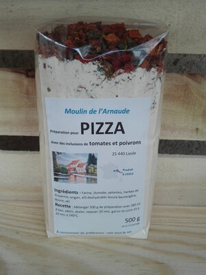 Préparation pour pizza tomate
