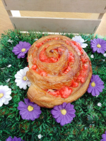 Roulé aux pralines ou suisse pralines