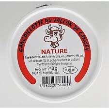 Cancoillotte nature