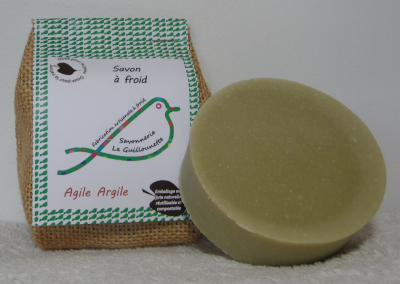 Savon à poser 'agile argile'