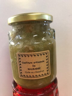 Confiture de rhubarbe