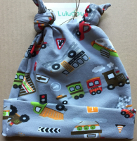 Bonnet coton jersey motif voitures 3 mois et plus