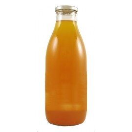 Jus de pomme-framboise