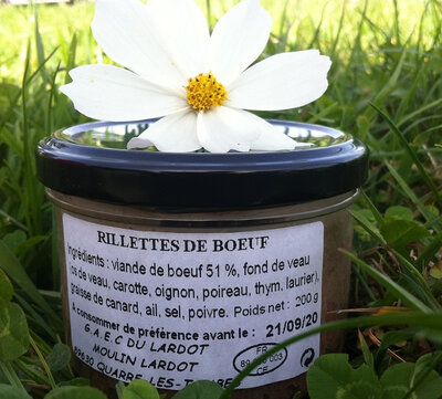 Rillettes de boeuf au piment d'espel