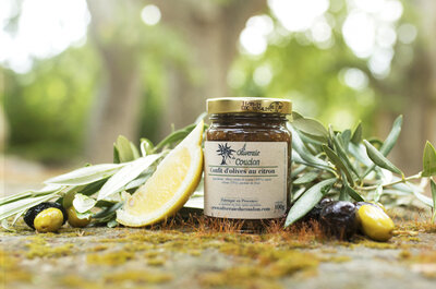 Confit d'olive au citron
