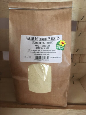 Farine de lentilles vertes