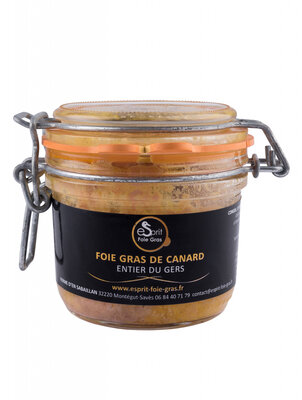 Foie gras de canard entier du gers - 420 grs-
