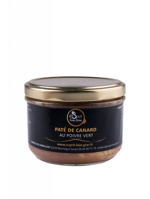 Pâté de canard au poivre vert 200 g